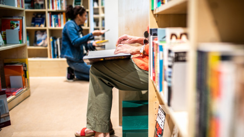Oxfam Buchshop Berlin-Schöneberg - Leseecke