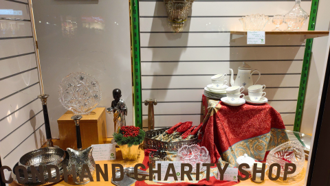 Weihnachtliches Schaufenster