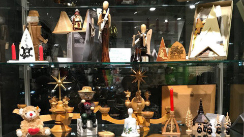Weihnachtsdeko aus dem Oxfam Shop